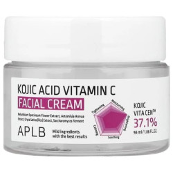 Aplb Kojic Acid Vitamin C Facial Cream 186 Fl Oz 55 Ml