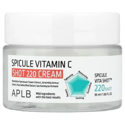 Aplb Spicule Vitamin C Shot 220 Cream 186 Fl Oz 55 Ml