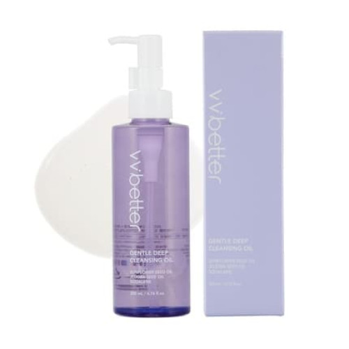 Gentle Deep Korean Cleansing Oil for Face - Makeup Remover with 80% Plant Ingredients