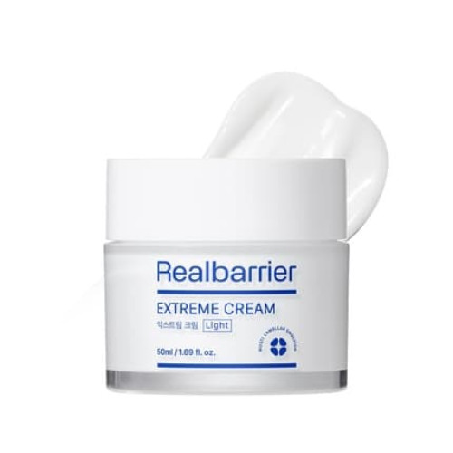Real Barrier Extreme Cream Light 1.69 Fl Oz Lightweight Daily Soft Cream Facial