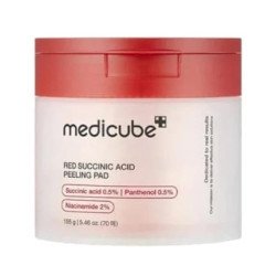 Medicube Exfoliating Facial Pads Red Succinic Acid Peeling Pad 155 G Medicube Exfoliating Facial Pads Red Succinic Acid Peeling Pad 155 G