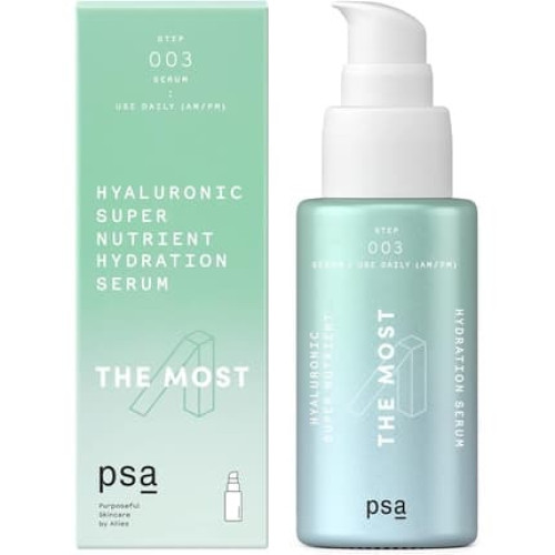 PSA THE MOST Hyaluronic Super Nutrient Hydration Serum 30ml 1oz