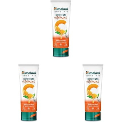 Himalaya Brightening Vitamin C Orange Face Wash - Brightening Face Cleanser