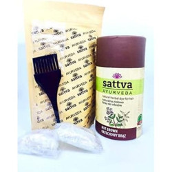 Sattva Natural Herbal Dye for Hair Nut Brown Sattva Natural Herbal Dye for Hair Nut Brown