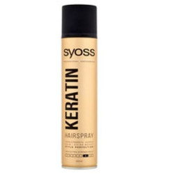 Syoss Hair Spray For Invisible Extra Strong Fixation Keratin 4 300 Ml