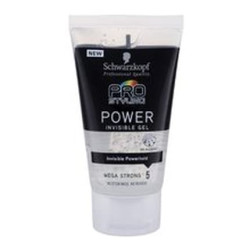 Schwarzkopf Professional Taft Power Invisible Gel Pro Styling Gel For Extra Strong Hair Fixation