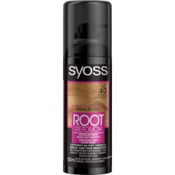 Syoss Root Retoucher Spray For Covering Roots Dark Blonde 120ml
