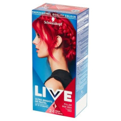 Schwarzkopf Live Ultra Brights Or Pastel Semi-Permanent Hair Color 092 Intense Red