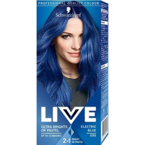 Schwarzkopf Live Ultra Bright Hair Dye 095 Electric Blue