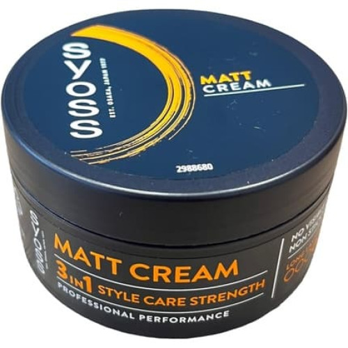 Syoss Matte Hair Styling Fibre Paste Medium Matt Effect 100ml