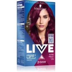 Schwarzkopf LIVE Colour + Lift Permanent Hair Color - L76 Ultra Violet, 1 piece