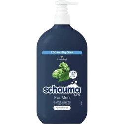 Schauma Classic Shampoo for Daily Care with Hops Family Size 750ml