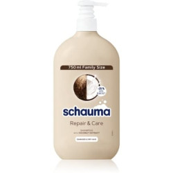 Schwarzkopf Schauma Repair & Care Shampoo for Dry and Damaged Hair with Coconut - 750 ml