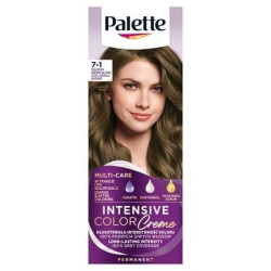 Palette Intensive Color Creme Hair Color Cream 7-1 Cool Medium Blonde Palette Intensive Color Creme Hair Color Cream 7-1 Cool Medium Blonde