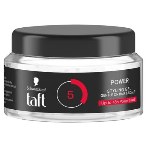 Taft Power Hair Styling Gel 250ml - Strong Hold For Perfect Style
