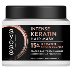Syoss Intense Keratin Hair Mask For Damaged Hair 400ml
