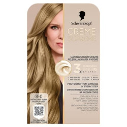 Schwarzkopf Creme Supreme Hair Color Shade 80 Natural Blonde Schwarzkopf Creme Supreme Hair Color Shade 80 Natural Blonde