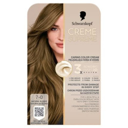 Schwarzkopf Creme Supreme Hair Color Shade 70 Natural Dark Blonde Schwarzkopf Creme Supreme Hair Color Shade 70 Natural Dark Blonde
