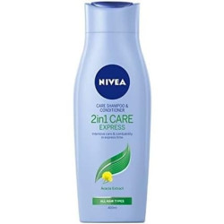 Nivea 2 in 1 Express Shampoo and Conditioner with Acacia 400ml Nivea 2 in 1 Express Shampoo and Conditioner with Acacia 400ml