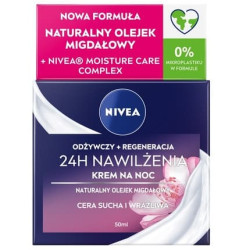 Nivea Nourishing Night Cream For Dry To Sensitive Skin - 50 Ml Nivea Nourishing Night Cream For Dry To Sensitive Skin - 50 Ml