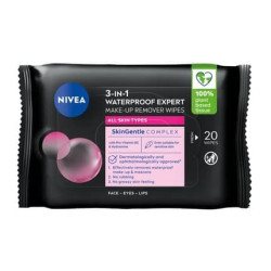 Nivea Micellair Waterproof Expert Cleansing Wipes - 20 Pieces Nivea Micellair Waterproof Expert Cleansing Wipes - 20 Pieces