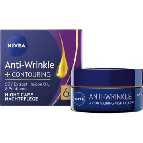 Nivea Contouring Night Cream Anti-Wrinkle 65+ 50ml