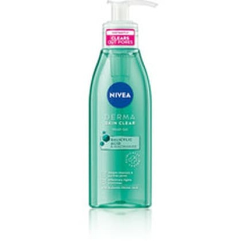 Nivea Derma Skin Clear Wash Gel 150 Ml Cleansing Gel