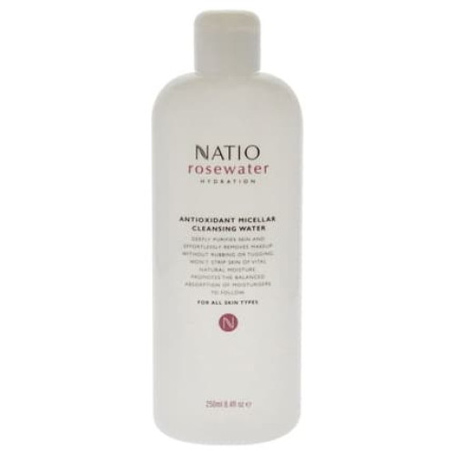 Natio Rosewater Antioxidant Micellar Cleansing Water 84 Oz Cleanser