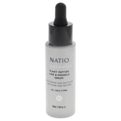 Natio Treatments Plant Peptide Line And Wrinkle Serum 1 Oz