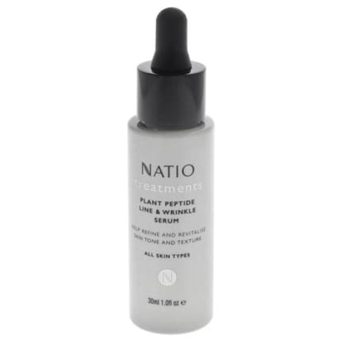 Natio Treatments Plant Peptide Line And Wrinkle Serum 1 Oz