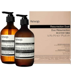 Aesop Resurrection Hand Cleanser And Balm Duet 500ml 500ml