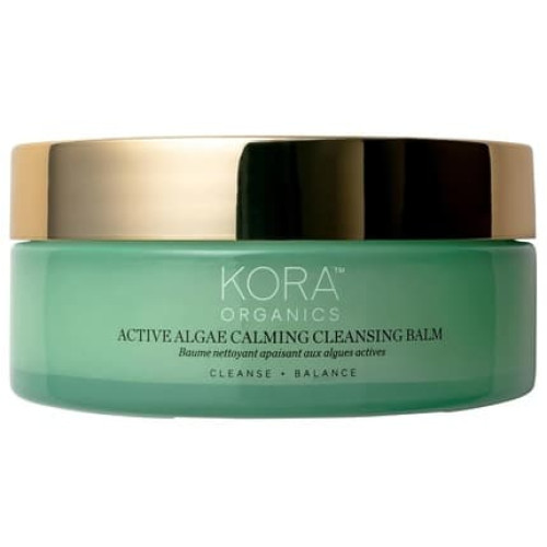 Kora Organics Active Algae Calming Cleansing Balm Balancing Facial Cleanser