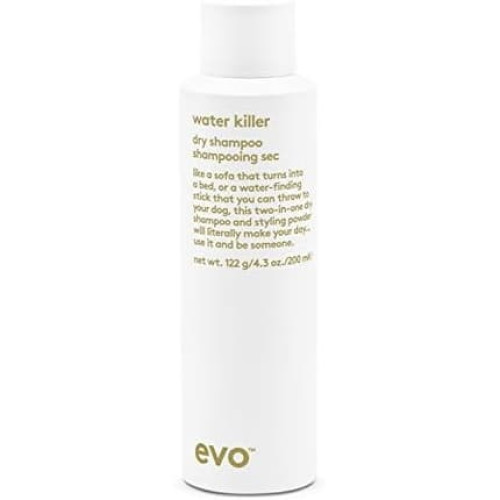 Evo Water Killer Dry Shampoo Absorbs Oil To Refresh Hair
