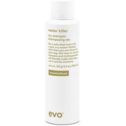 Evo Water Killer Dry Shampoo Absorbs Oil To Refresh Hair And Reduces Damage From Excessive Washing 200ml Evo Water Killer Dry Shampoo Absorbs Oil To Refresh Hair And Reduces Damage From Excessive Washing 200ml