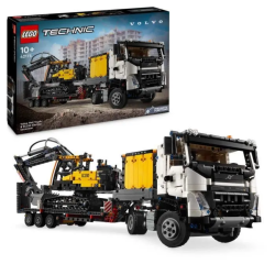 Camion Volvo FMX et Pelleteuse Électrique EC230 LEGO® Technic