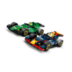Camion de F1 avec voitures de F1 RB20 et AMR24